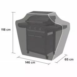 Campingaz Housse Polyester Noir 65 Cm 118 X 146 X Haute RéSistance Barbecue Classic -ALGOFLASH Soldes Magasin 31628283 3