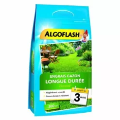 ENGRAIS GAZON LONGUE DURÉE 9KG - ALGOFLASH