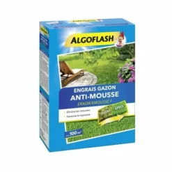 Algoflash Gazon Engrai 3Kg Anti Mousse